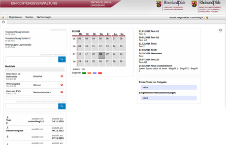Screenshot-Sozialportal-Individualentwicklung Screenshot-Sozialportal-Individualentwicklung